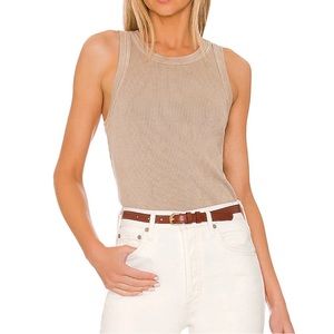 Citizens of Humanity Isabel Rib Tank in Sandatlas